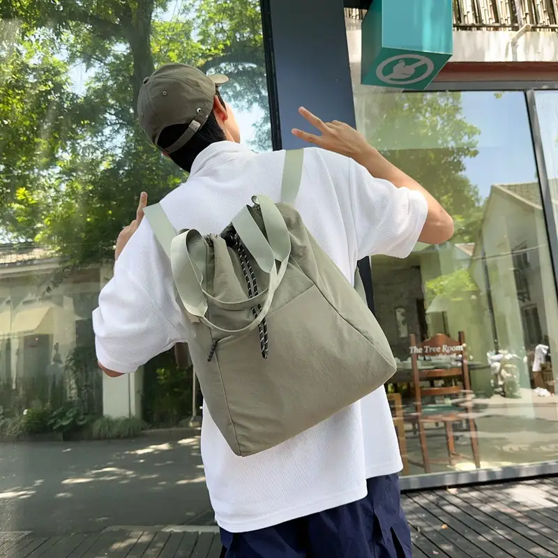 Korean Style Large Capacity Nylon Shoulder Bag