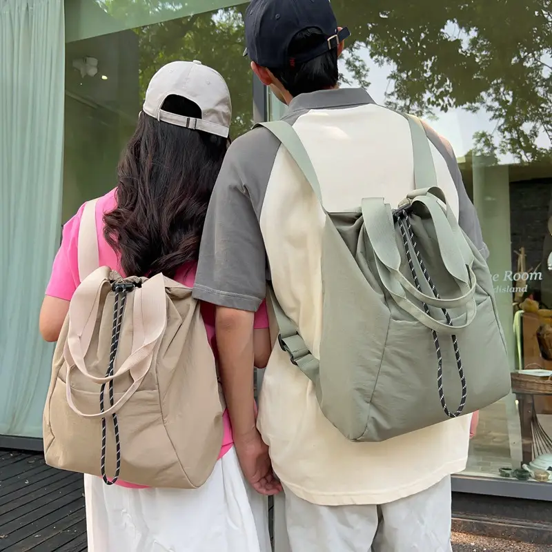 Korean Style Large Capacity Nylon Shoulder Bag