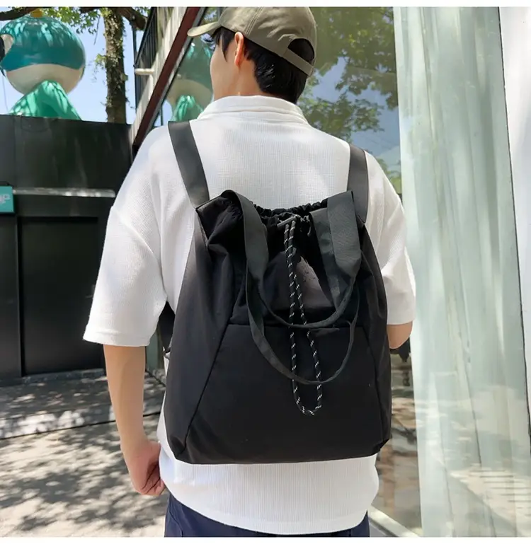 Korean Style Large Capacity Nylon Shoulder Bag — feature 13