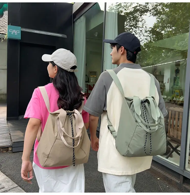 Korean Style Large Capacity Nylon Shoulder Bag — feature 23