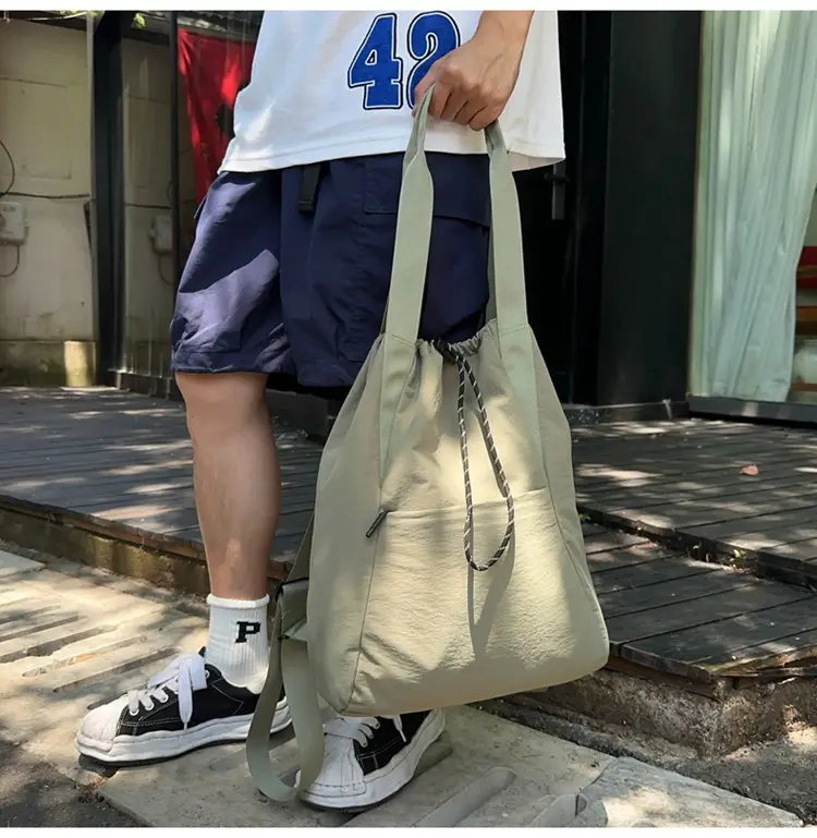 Korean Style Large Capacity Nylon Shoulder Bag — feature 27