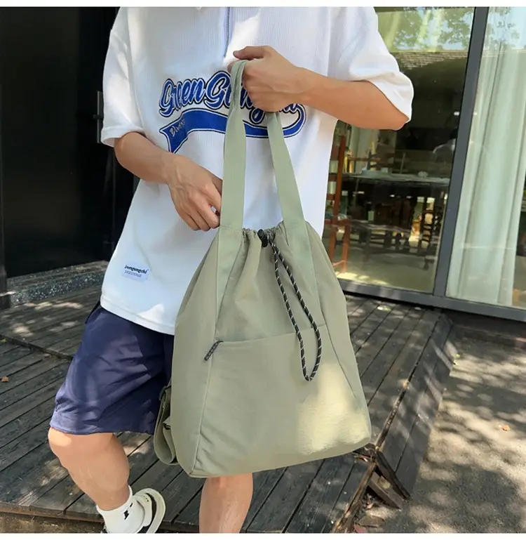 Korean Style Large Capacity Nylon Shoulder Bag — feature 28