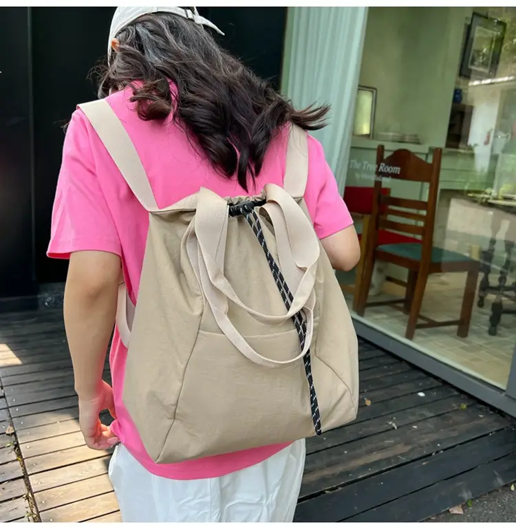 Korean Style Large Capacity Nylon Shoulder Bag — feature 35