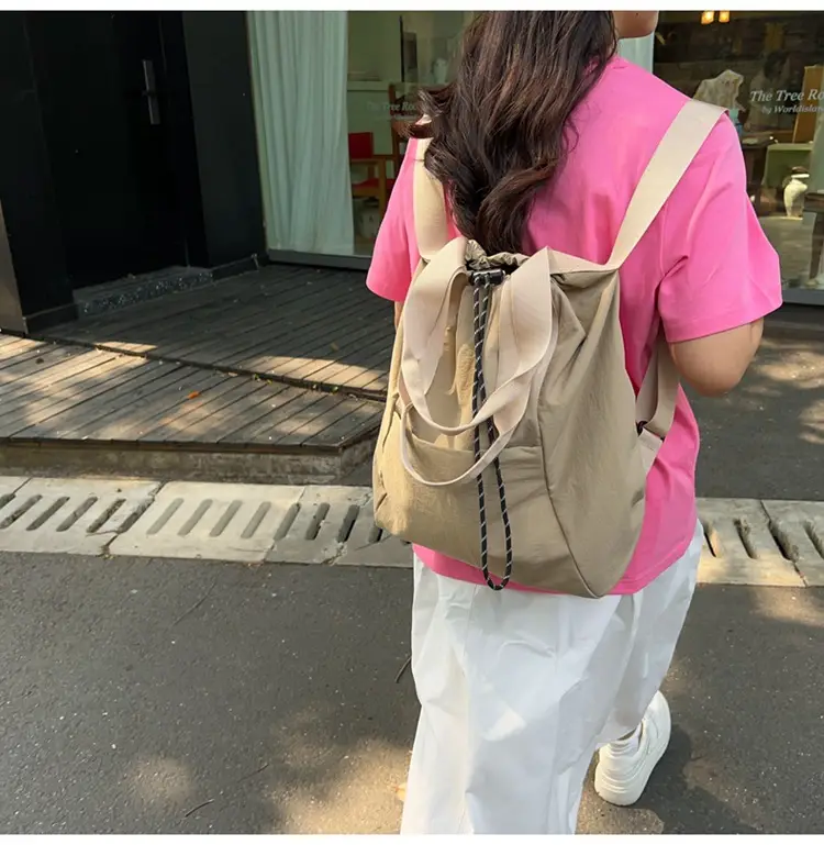 Korean Style Large Capacity Nylon Shoulder Bag — feature 39