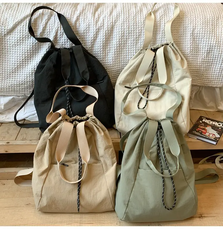 Korean Style Large Capacity Nylon Shoulder Bag — feature 41
