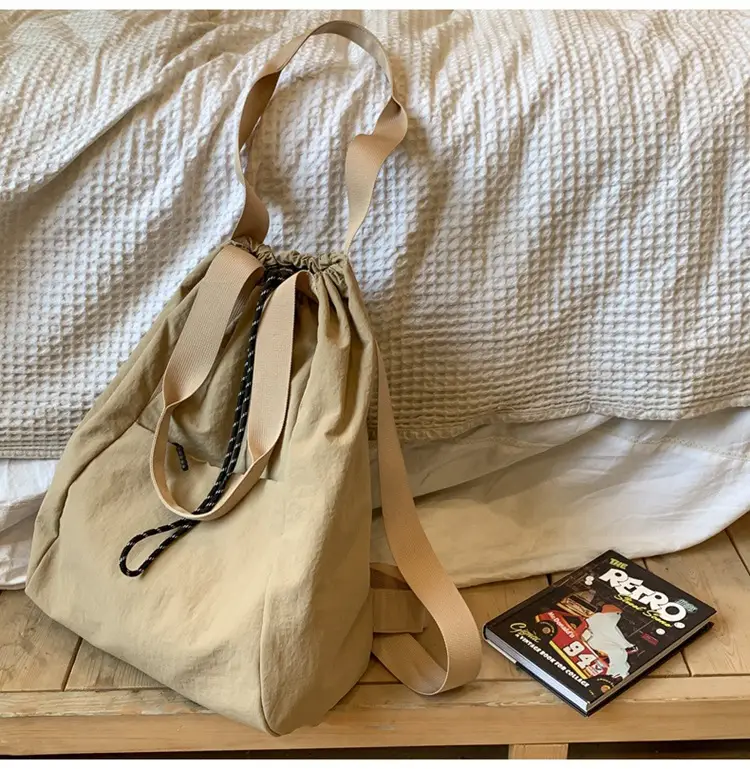 Korean Style Large Capacity Nylon Shoulder Bag — feature 47