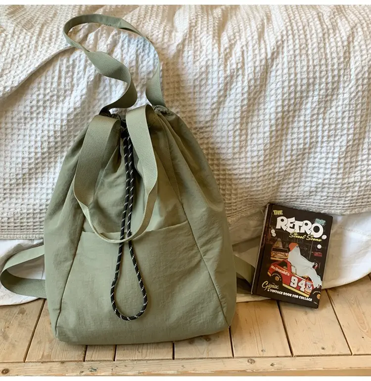Korean Style Large Capacity Nylon Shoulder Bag — feature 48
