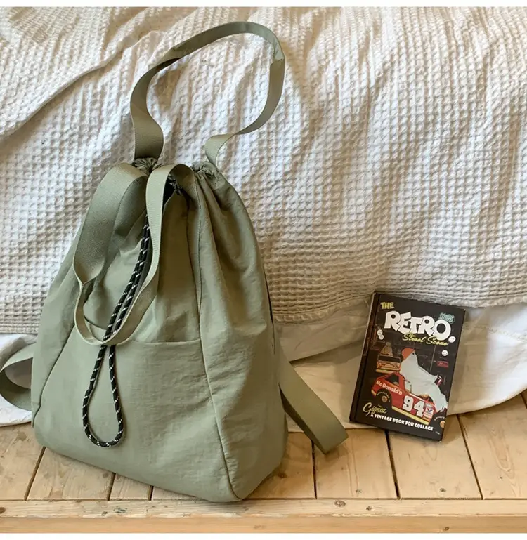 Korean Style Large Capacity Nylon Shoulder Bag — feature 49
