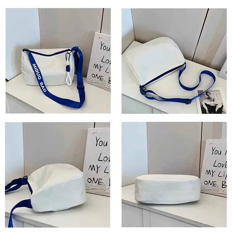 Black Underarm Bag for Women with Crossbody Strap — feature 11