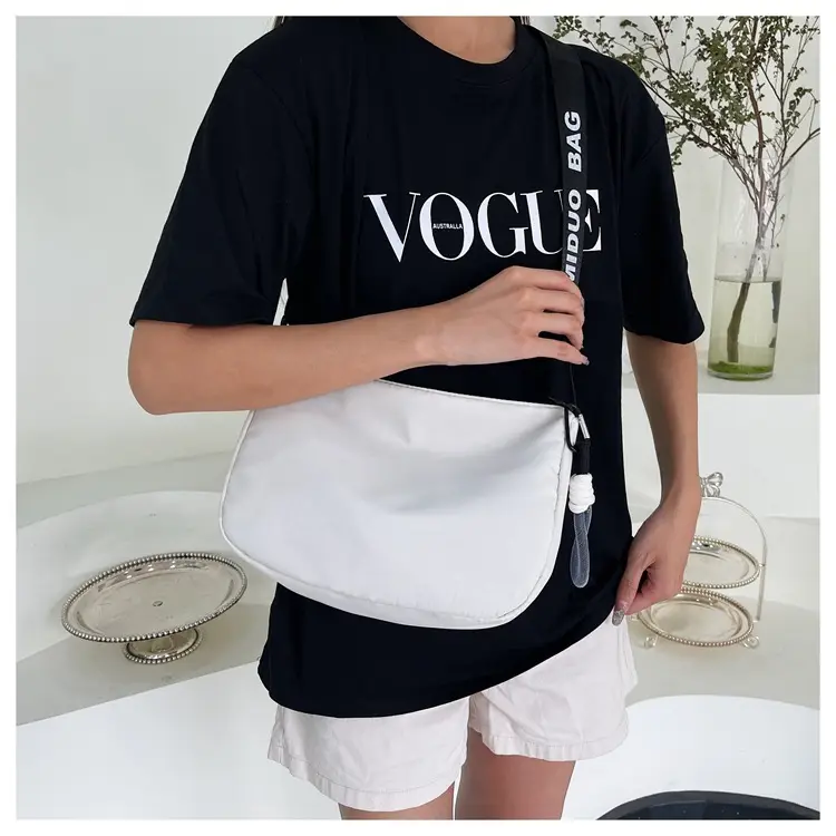 Black Underarm Bag for Women with Crossbody Strap — feature 15