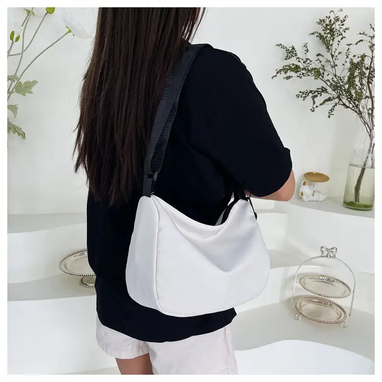 Black Underarm Bag for Women with Crossbody Strap — feature 17