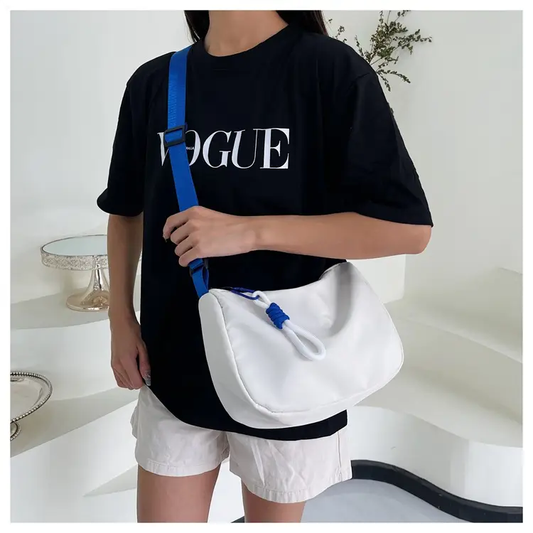 Black Underarm Bag for Women with Crossbody Strap — feature 19