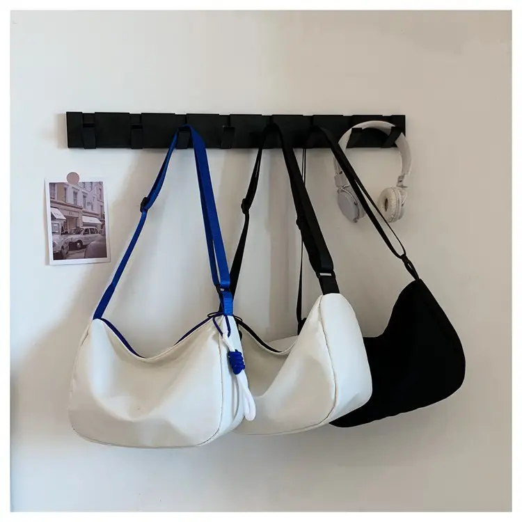 Black Underarm Bag for Women with Crossbody Strap — feature 45