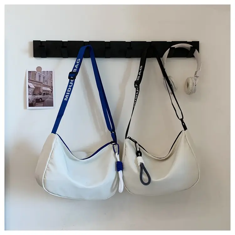 Black Underarm Bag for Women with Crossbody Strap — feature 46