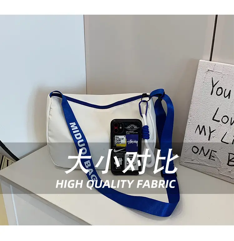 Black Underarm Bag for Women with Crossbody Strap — feature 5