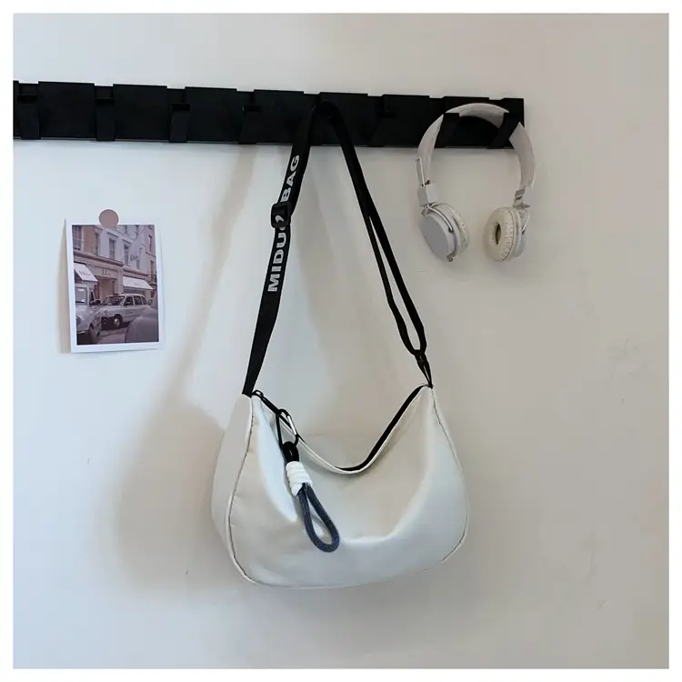 Black Underarm Bag for Women with Crossbody Strap — feature 50