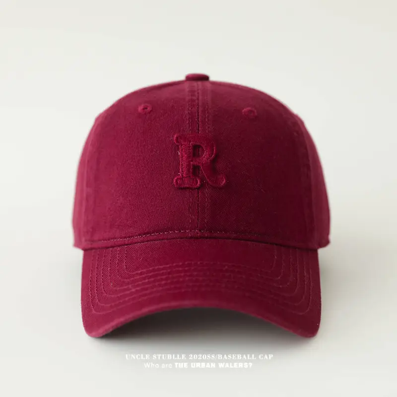 Stubble R Cap Set of 3 Pure Cotton Light Blue — feature 11