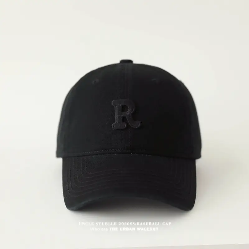 Stubble R Cap Set of 3 Pure Cotton Light Blue — feature 18