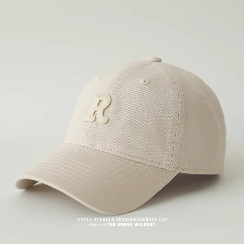 Stubble R Cap Set of 3 Pure Cotton Light Blue — feature 3
