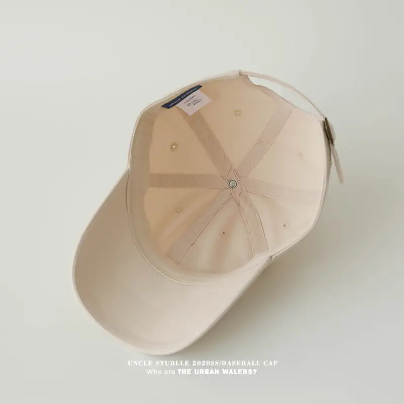 Stubble R Cap Set of 3 Pure Cotton Light Blue — feature 4