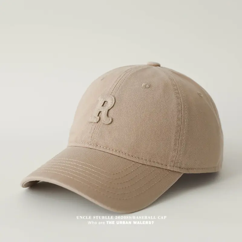 Stubble R Cap Set of 3 Pure Cotton Light Blue — feature 5