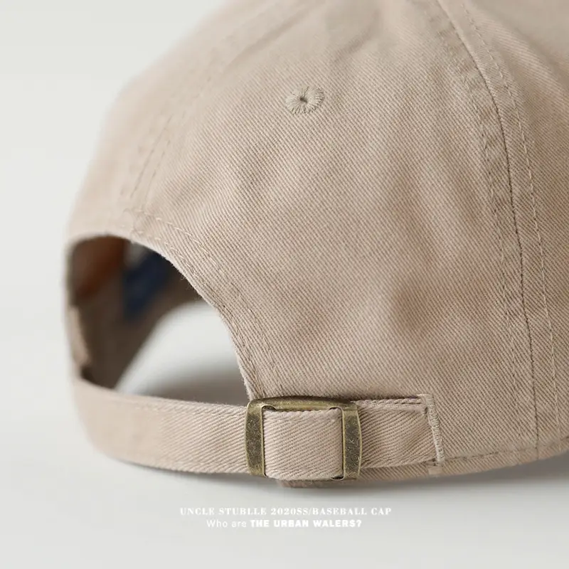 Stubble R Cap Set of 3 Pure Cotton Light Blue — feature 6