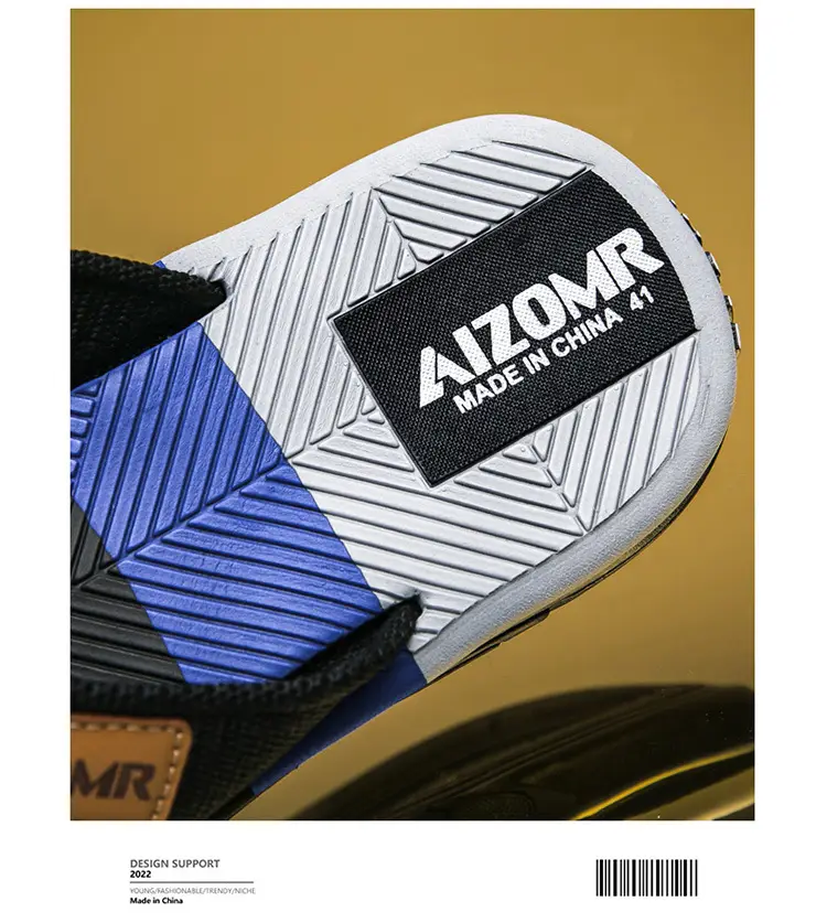 Cool Road Men's Trendy Flip-Flops Summer Home Outdoor Men's Sandals Non-Slip Wear-Resistant Soft-Soled Beach Shoes — feature 7
