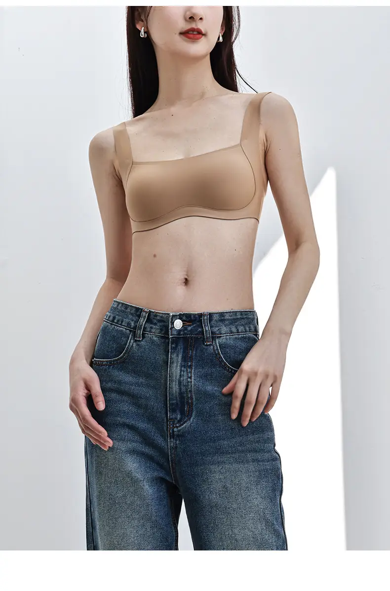 Traceless Non-Steel Ring Invisible Bra Small — feature 23