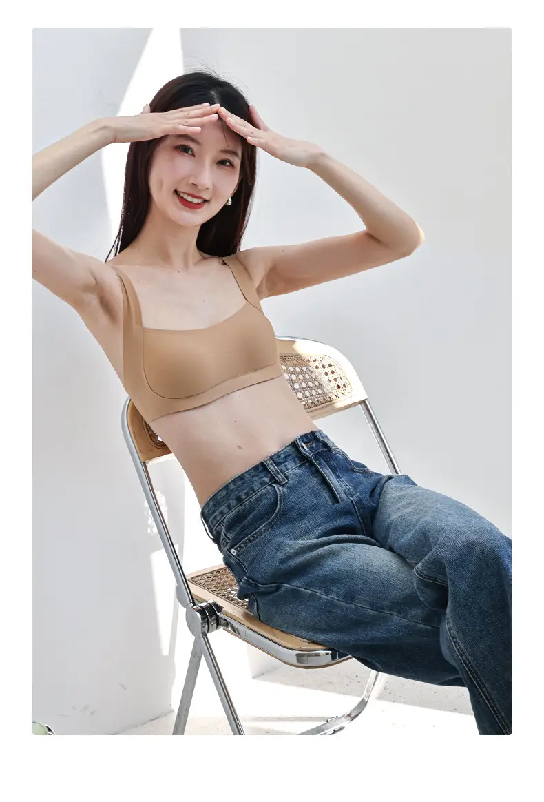 Traceless Non-Steel Ring Invisible Bra Small — feature 24