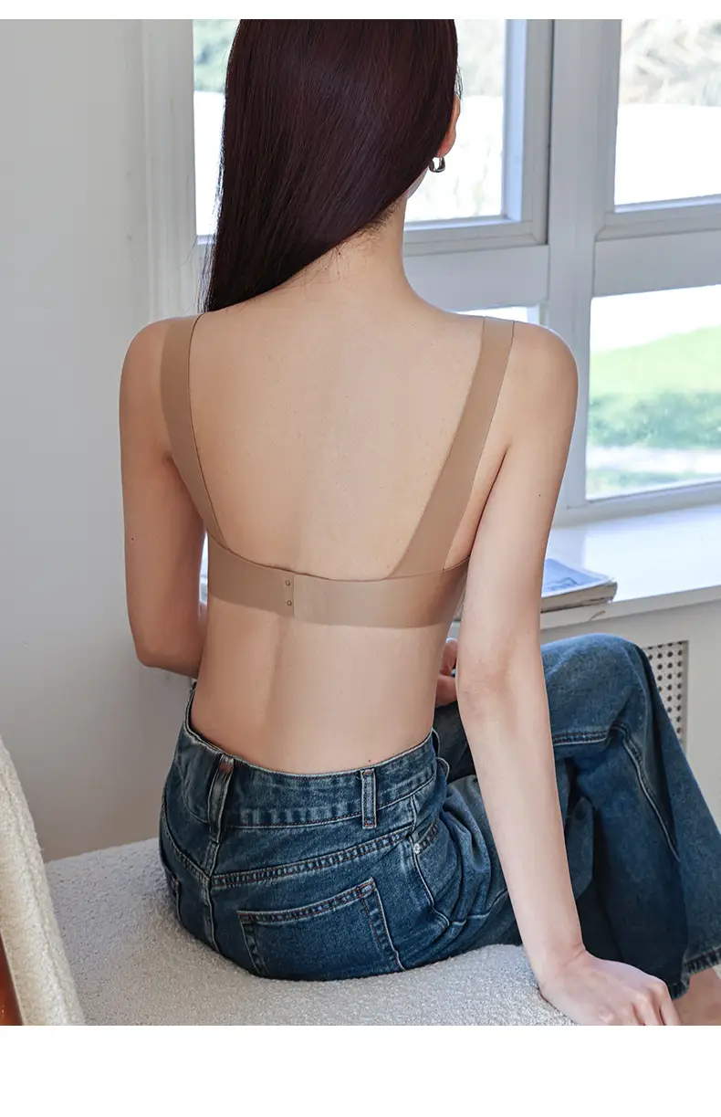 Traceless Non-Steel Ring Invisible Bra Small — feature 26