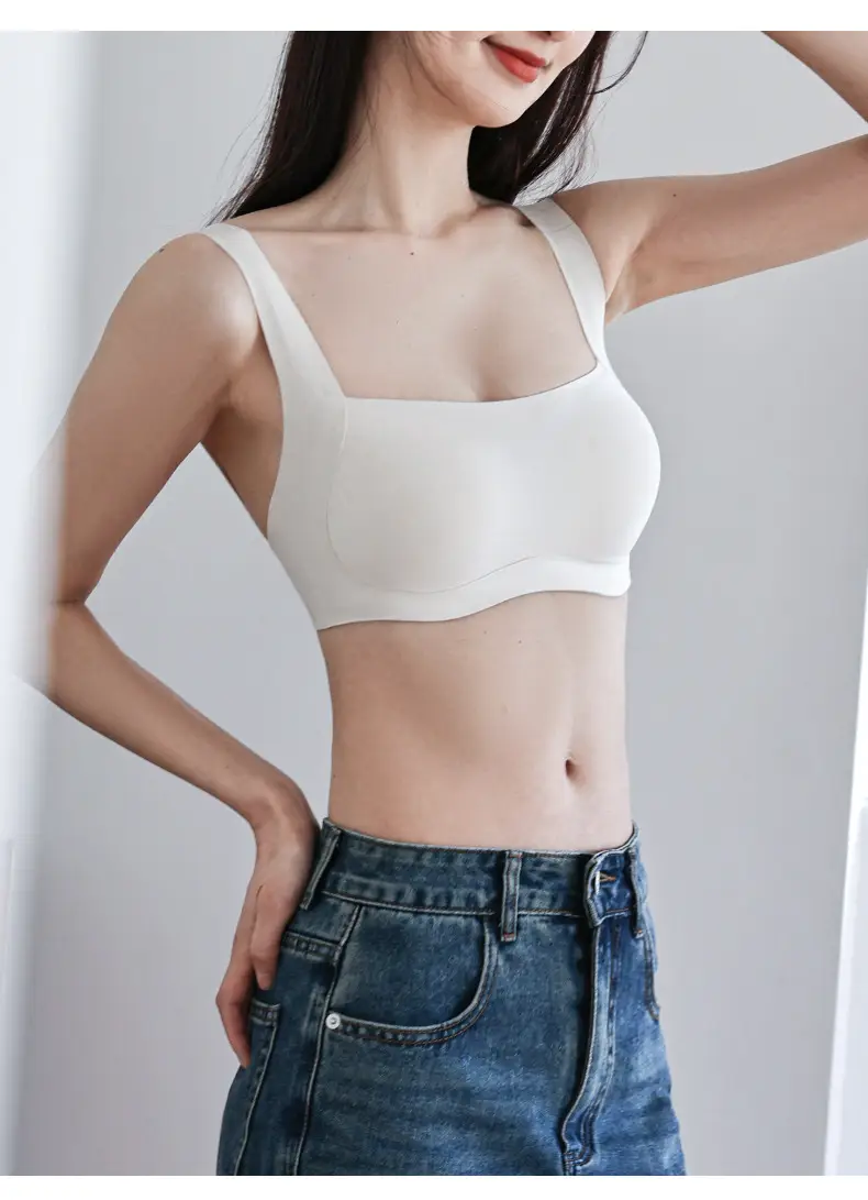 Traceless Non-Steel Ring Invisible Bra Small — feature 28