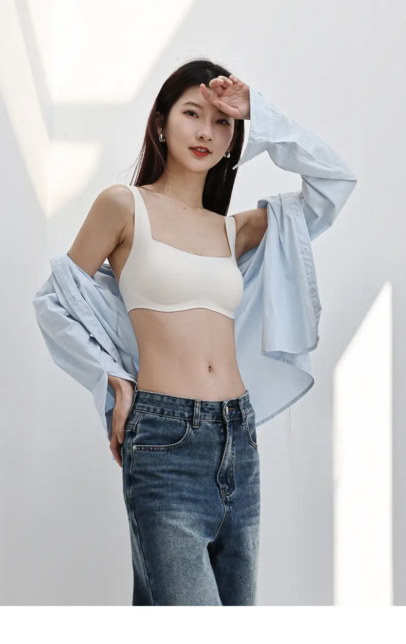 Traceless Non-Steel Ring Invisible Bra Small — feature 31