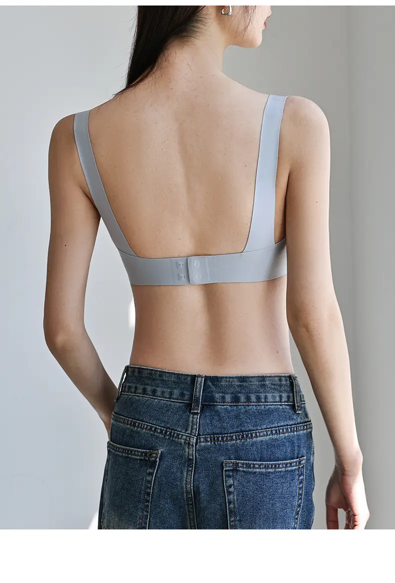 Traceless Non-Steel Ring Invisible Bra Small — feature 34