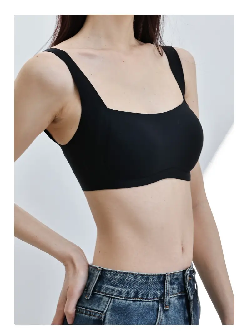 Traceless Non-Steel Ring Invisible Bra Small — feature 36