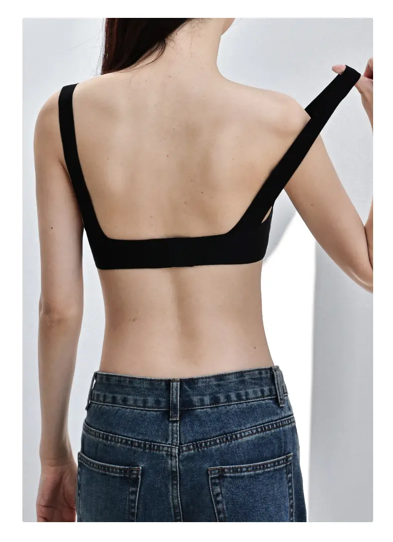 Traceless Non-Steel Ring Invisible Bra Small — feature 37