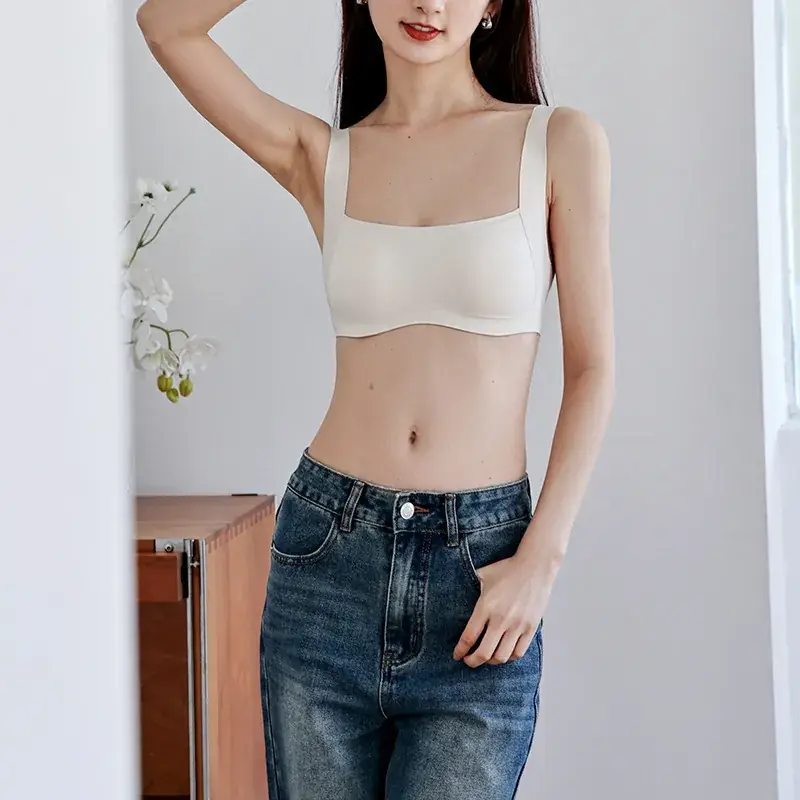 Traceless Non-Steel Ring Invisible Bra Small