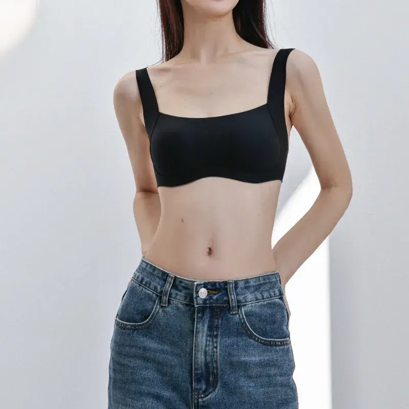 Traceless Non-Steel Ring Invisible Bra Small