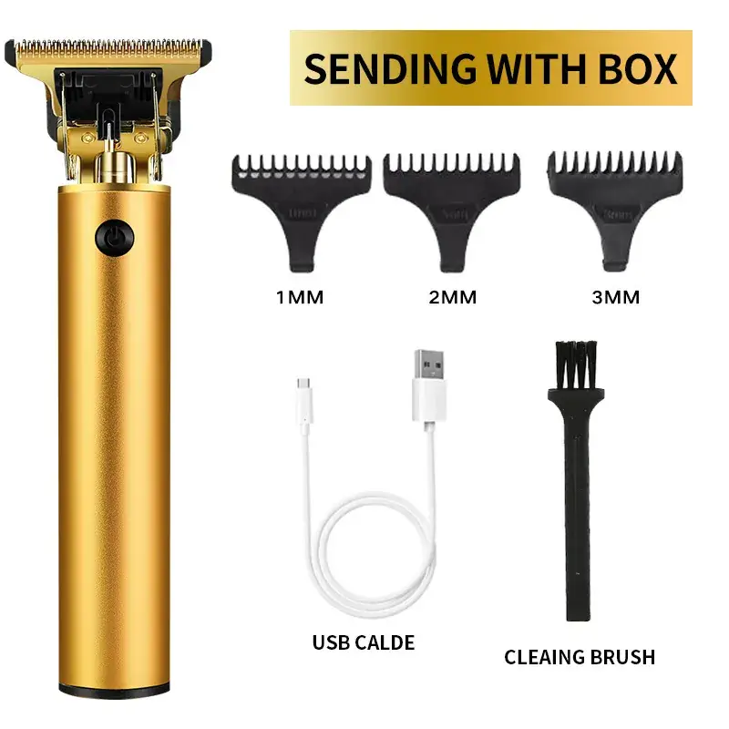 Professional T9 Hair Clipper with 4 Blades & USB Charge - Image 6