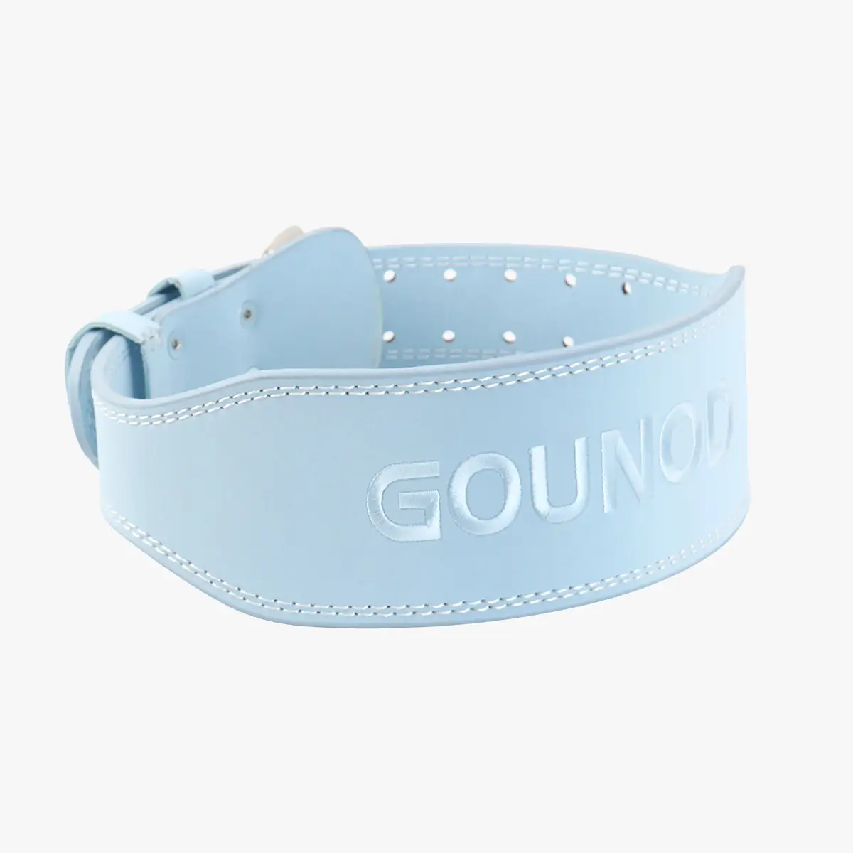Pink PU Leather Weightlifting Fitness Belt for Men Women