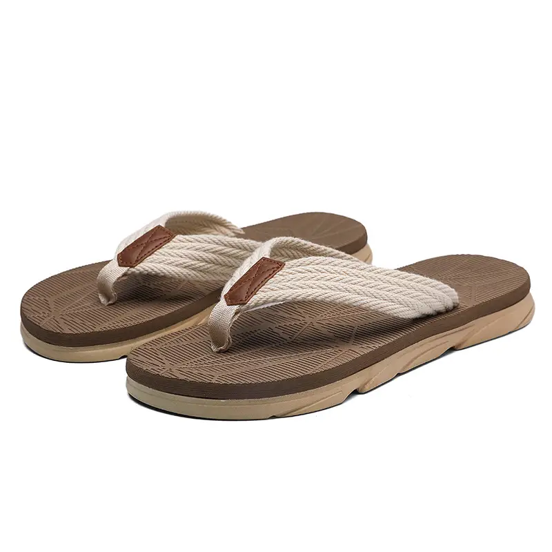 Men's 2025 Summer Flip-Flops Non-Slip Solid Color - Image 8