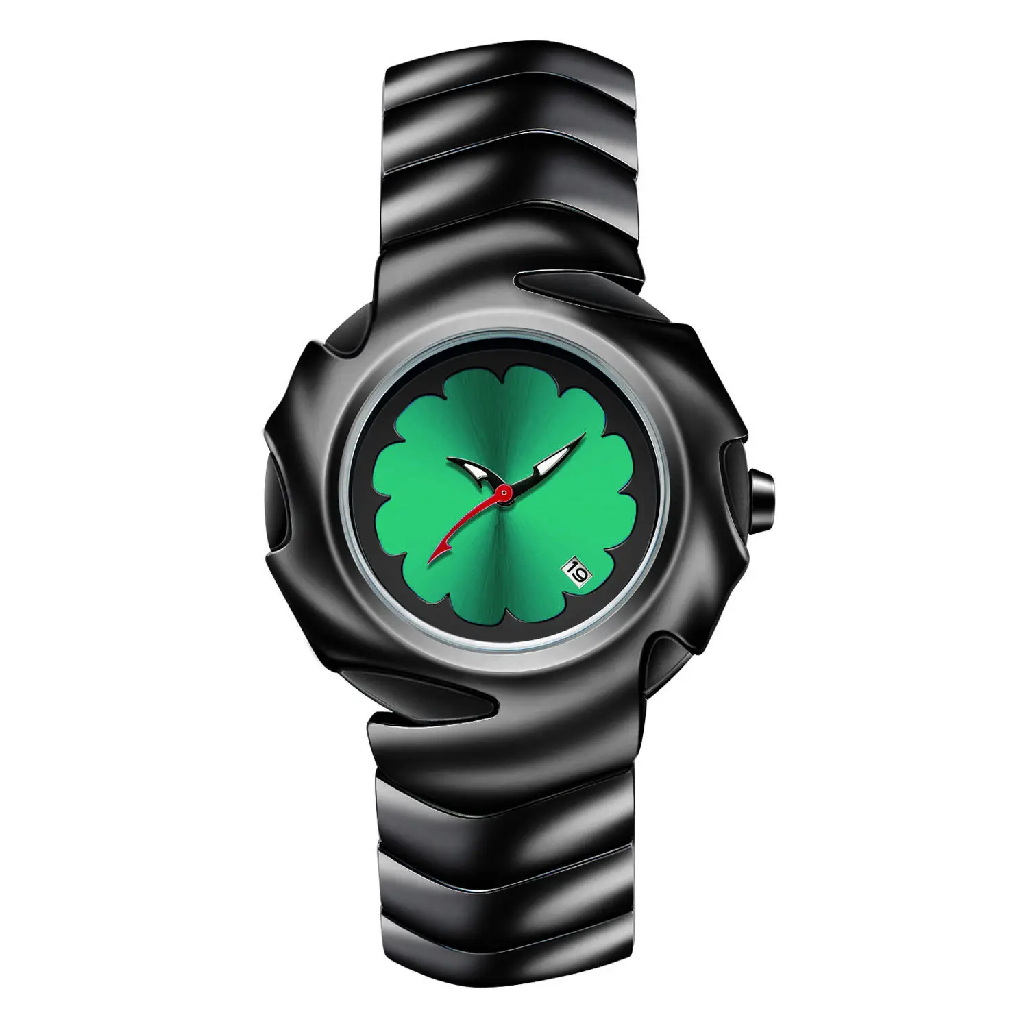 Special Shape Retro Watches for Men Silver Blue Dial - Image 8