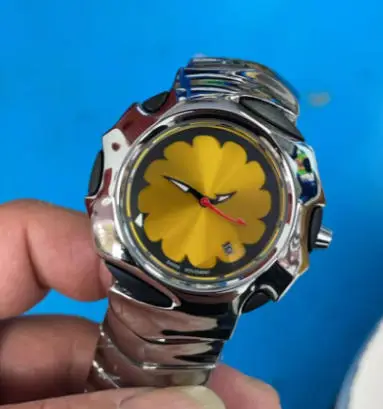 Special Shape Retro Watches for Men Silver Blue Dial - Image 9