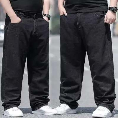 Men's Extra Large Straight Leg Jeans Wide Leg Plus Size — feature 10