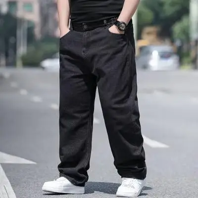 Men's Extra Large Straight Leg Jeans Wide Leg Plus Size — feature 9