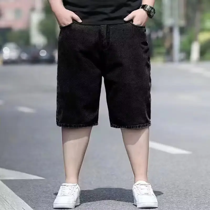 Plus Size Loose Straight Leg Jeans Men Women - Image 7