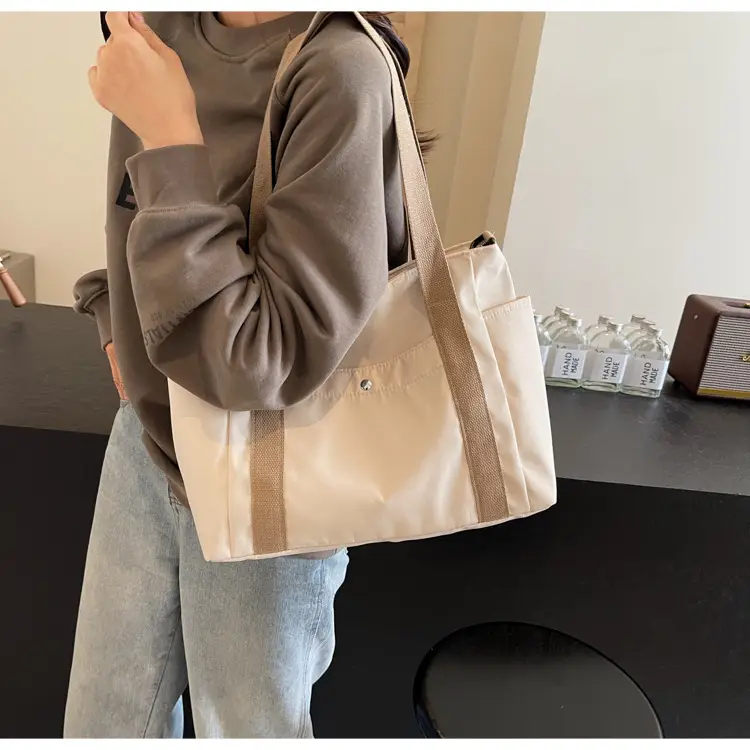 Women Canvas Shoulder Bag Large Capacity Spring Summer — feature 19