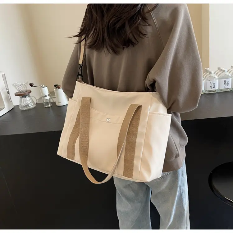Women Canvas Shoulder Bag Large Capacity Spring Summer — feature 22