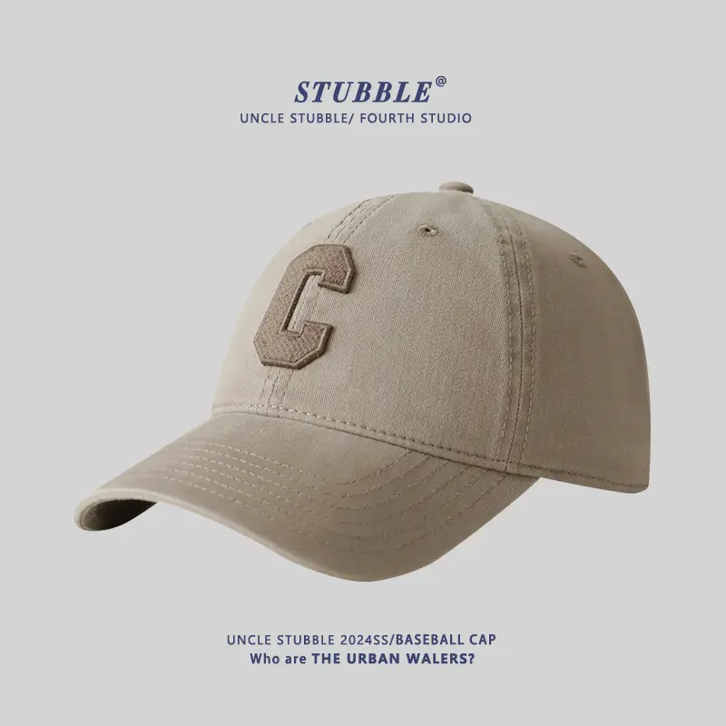 2024 Men's Women's Stubble Cap with C Logo
