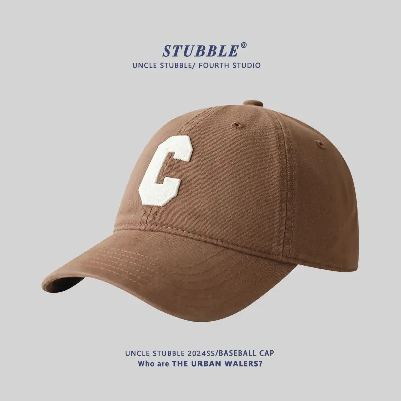 2024 Men's Women's Stubble Cap with C Logo