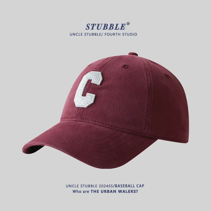 2024 Men's Women's Stubble Cap with C Logo
